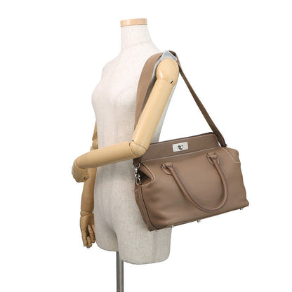 HERMES ToolBox Etoupe Swift Leather Size 26
