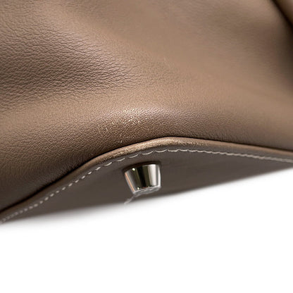 HERMES ToolBox Etoupe Swift Leather Size 26