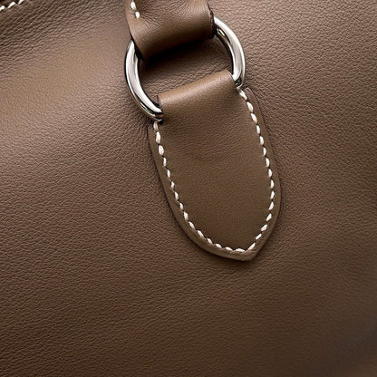 HERMES ToolBox Etoupe Swift Leather Size 26