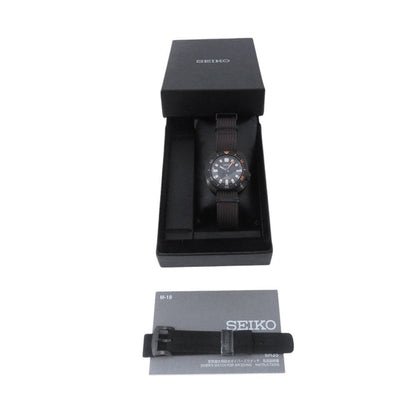 SEIKO Prospex The Black Series Limited Edition 1970 (Limited to 5500 units) W42.7mm Stainless Steel Fabric Black DialSPB257J1
