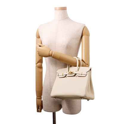 HERMES Birkin Craie Togo Leather Size 25