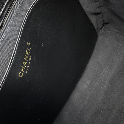 CHANEL Matelasse 2WayTote Bag BlackAS5777 Caviar Leather