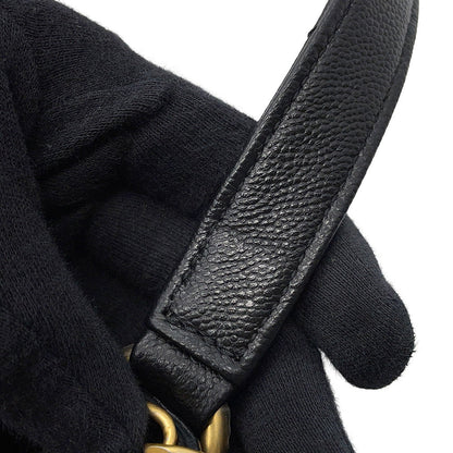 CHANEL Matelasse Hobo Bag BlackAS5384 Caviar Leather