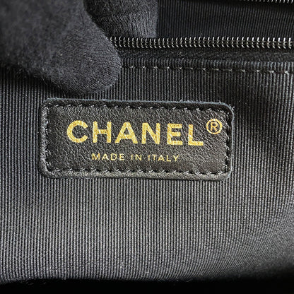 CHANEL Matelasse Hobo Bag BlackAS5384 Caviar Leather