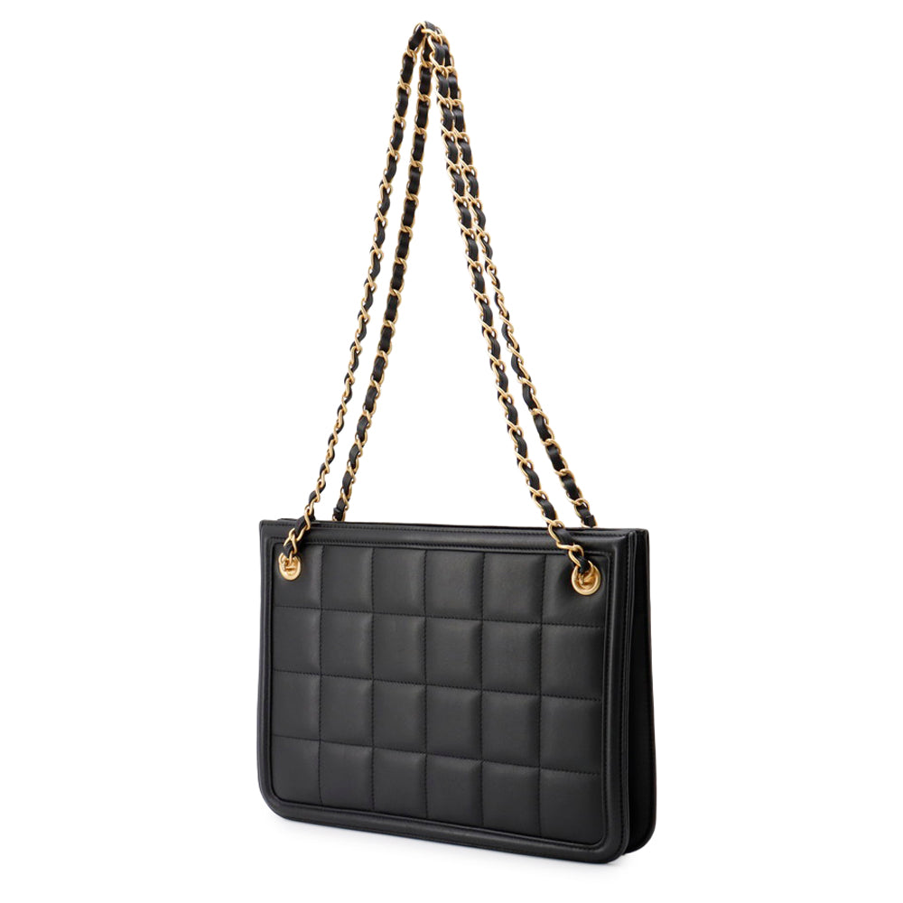 CHANEL Small Shopping Bag BlackAS5250 Lambskin