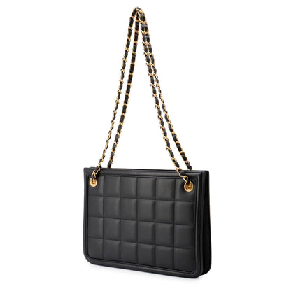 CHANEL Small Shopping Bag BlackAS5250 Lambskin