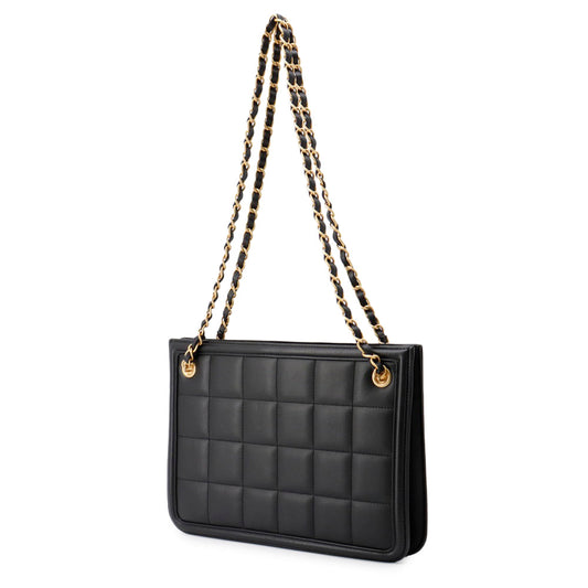 CHANEL Small Shopping Bag BlackAS5250 Lambskin