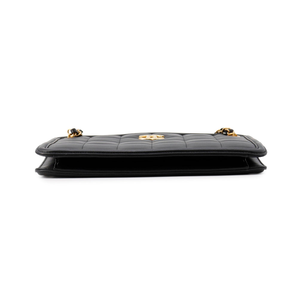 CHANEL Small Shopping Bag BlackAS5250 Lambskin