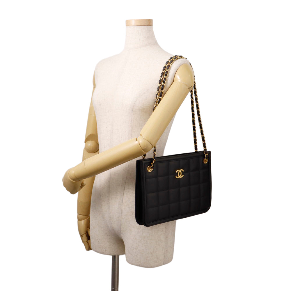 CHANEL Small Shopping Bag BlackAS5250 Lambskin