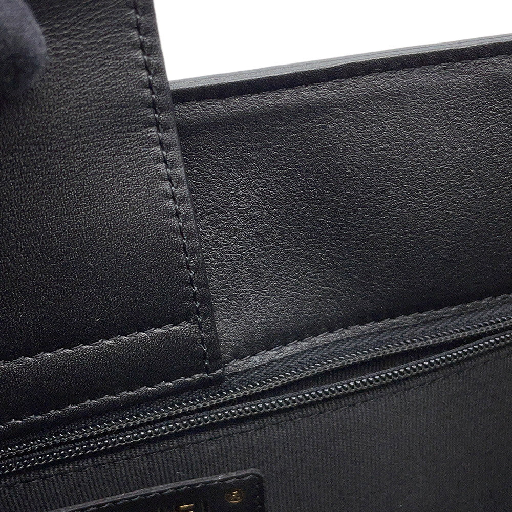 CHANEL Small Shopping Bag BlackAS5250 Lambskin