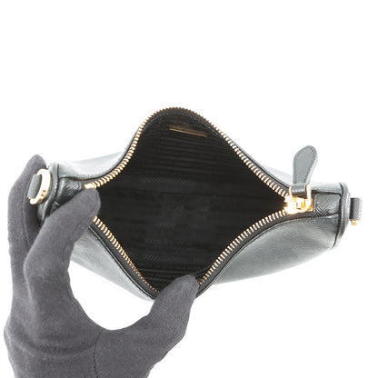 PRADA Re-Edition 2005 2WAYChainShoulder Bag Black1BH204 Saffiano LeatherLeather