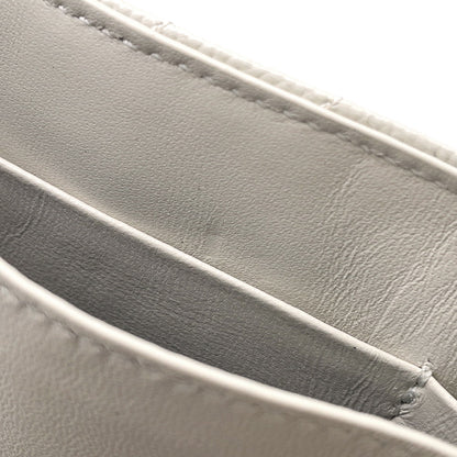SAINT LAURENT PARIS Origami Tiny Wallet Off-white668274 Leather
