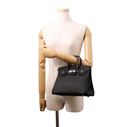 HERMES Birkin Black Togo Leather Size 25