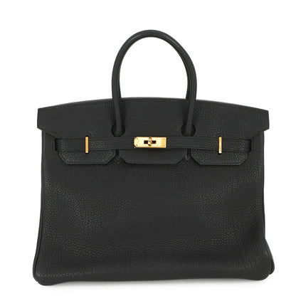 HERMES Birkin Black Togo Leather Size 35