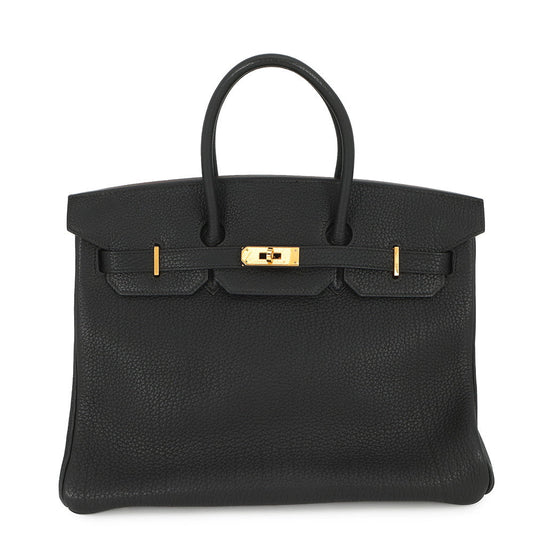 HERMES Birkin Black Togo Leather Size 35