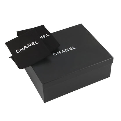 CHANEL CC logo loafersG39602 Leather Size 37 1/2