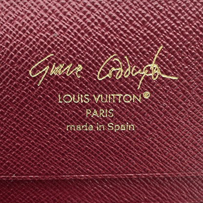 LOUIS VUITTON Pouch Purse Brown/WhiteM25732 Monogram CowhideLeather