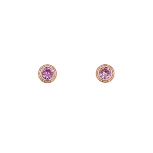 CARTIER Damour EarringsB8043400 18K Pink Gold