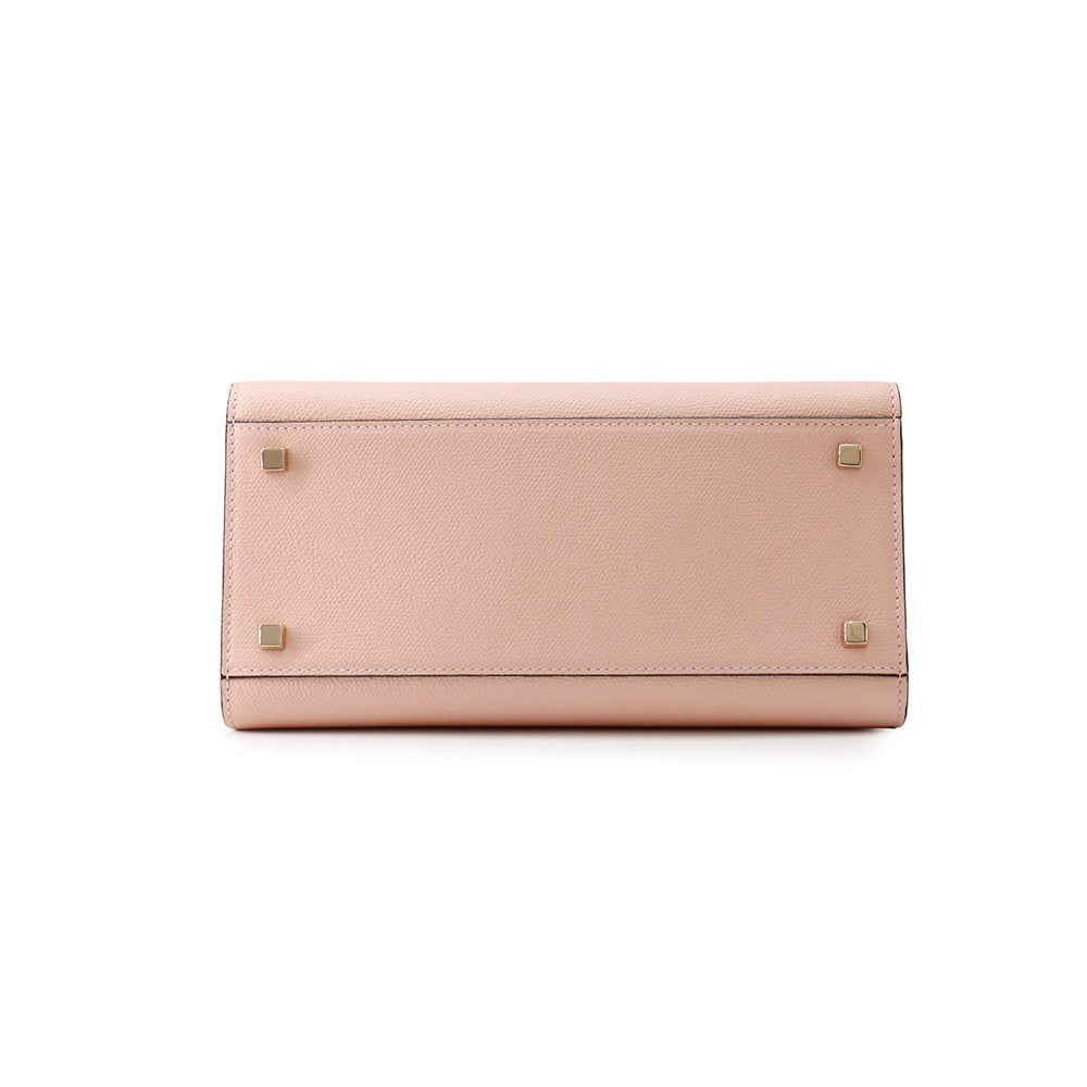Valextra Valextra Idide 2WAY Handbag PeoniaWBES0056028LOC99PN Soft Calf Leather Size Medium