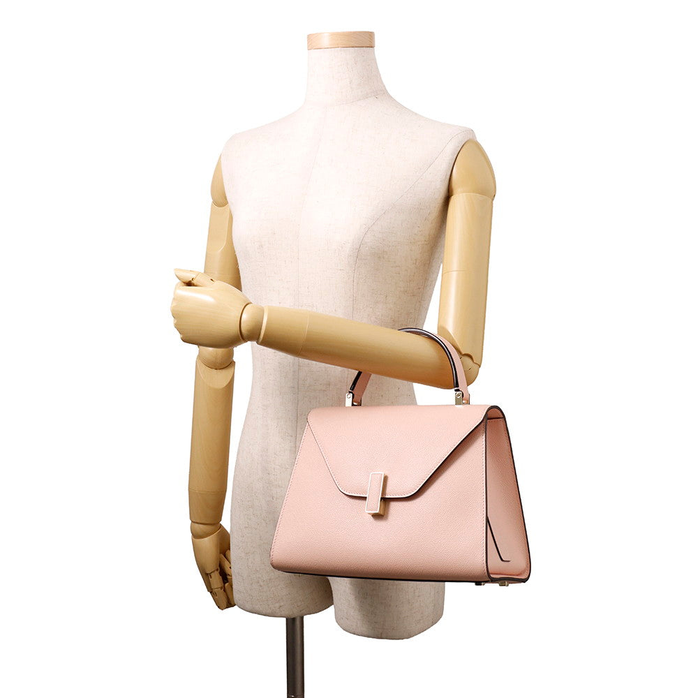 Valextra Valextra Idide 2WAY Handbag PeoniaWBES0056028LOC99PN Soft Calf Leather Size Medium