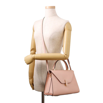 Valextra Valextra Idide 2WAY Handbag PeoniaWBES0056028LOC99PN Soft Calf Leather Size Medium