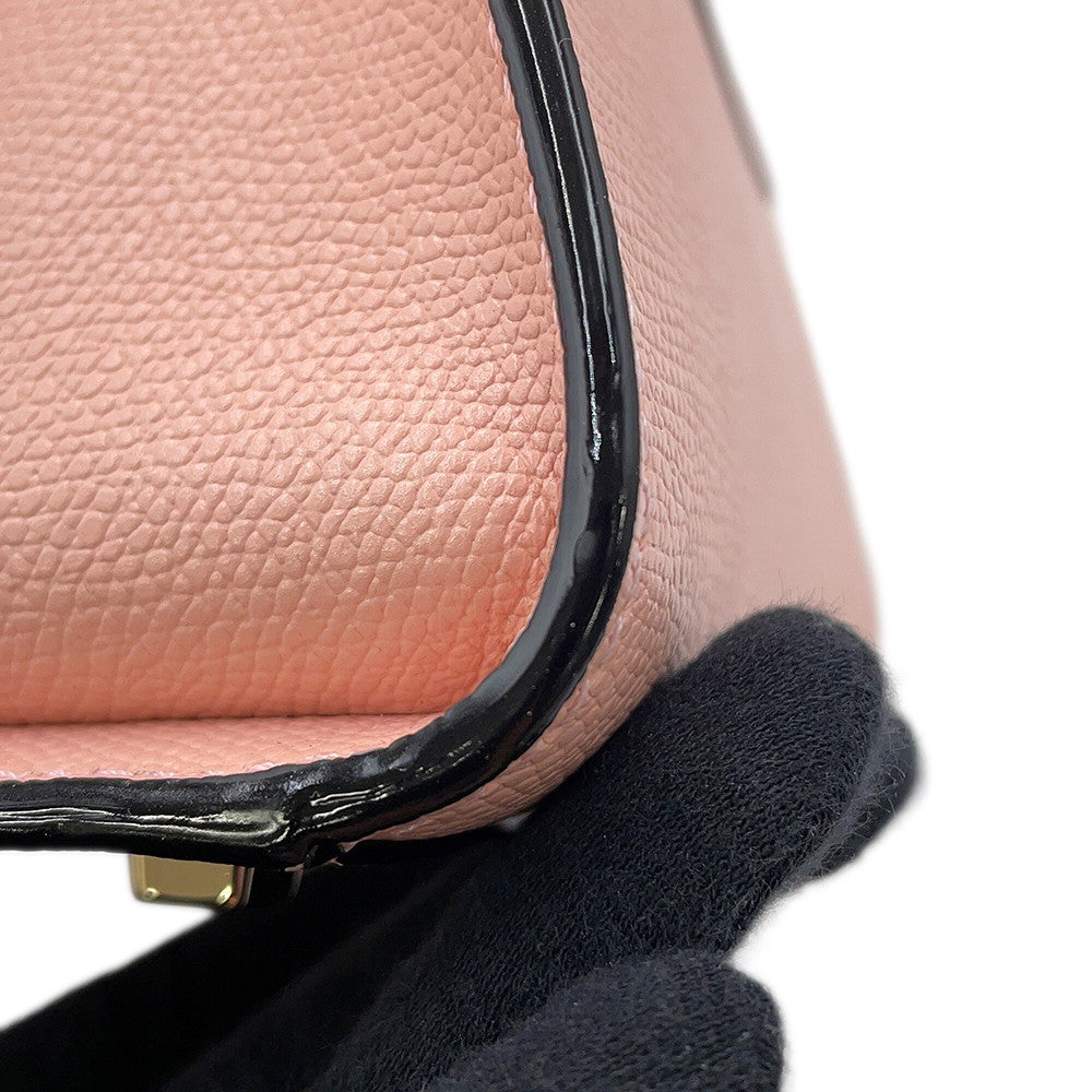 Valextra Valextra Idide 2WAY Handbag PeoniaWBES0056028LOC99PN Soft Calf Leather Size Medium