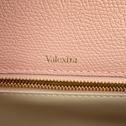 Valextra Valextra Idide 2WAY Handbag PeoniaWBES0056028LOC99PN Soft Calf Leather Size Medium