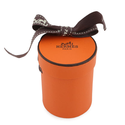 HERMES Twilly Bijoux・Pique Queen of Hearts Dame de Coeur Black/Rouge/Orange Silk100% Bijoux