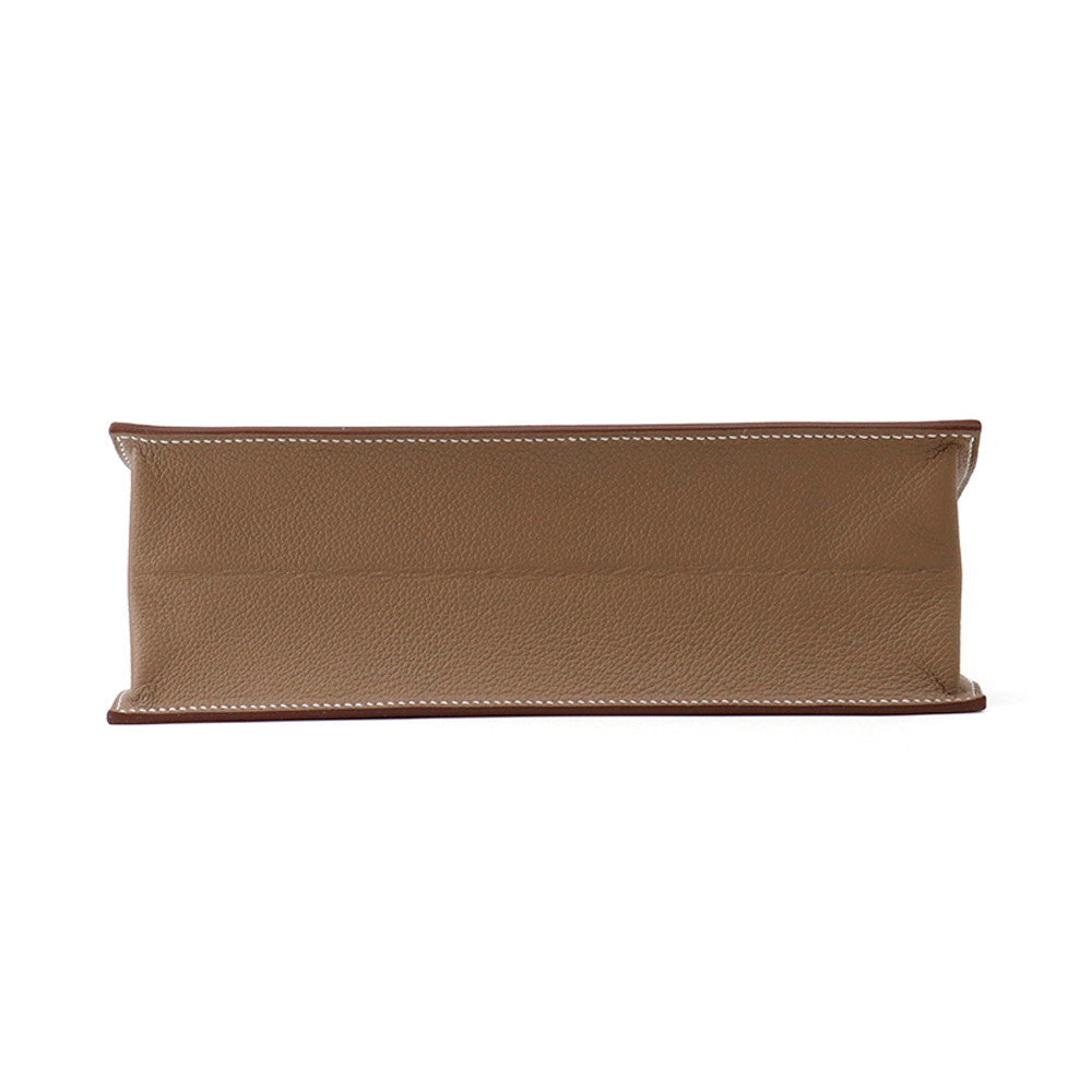 HERMES Kelly Dance 2 Etoupe/Vert Mangrove Evercolor
