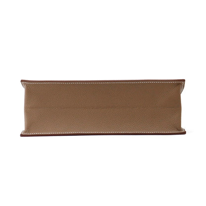 HERMES Kelly Dance 2 Etoupe/Vert Mangrove Evercolor