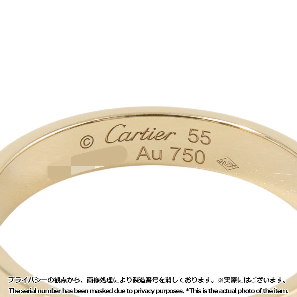 CARTIER Mini Love Ring Size 55/#15B4085055/B4085000 18K Yellow Gold