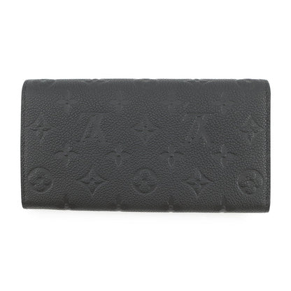 LOUIS VUITTON Portefeuille Sarah NoirM82257 Monogram Empreinte Leather