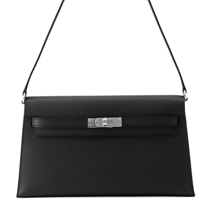 HERMES Kelly Elan Black Epsom