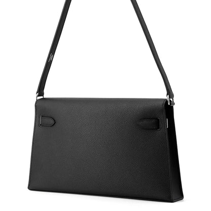 HERMES Kelly Elan Black Epsom