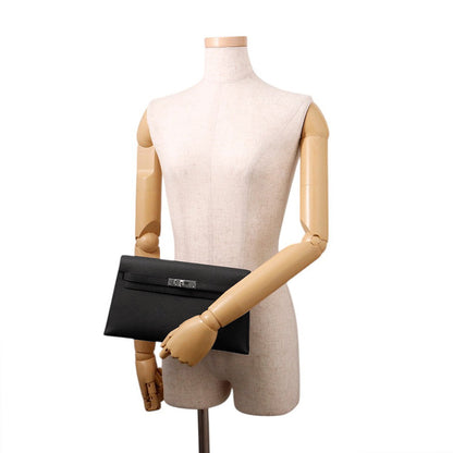 HERMES Kelly Elan Black Epsom