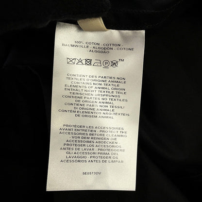 HERMES Shirt dress Crude Selle Size 36 BlackH5E0573DV 0236 Cotton100%