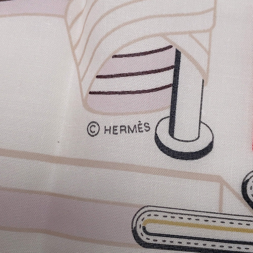 HERMES Handkerchief Sangle Ann Finesse FauveH241038G 03 Cotton 100%