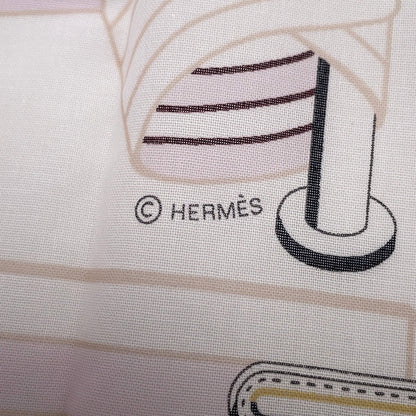 HERMES Handkerchief Sangle Ann Finesse FauveH241038G 03 Cotton 100%