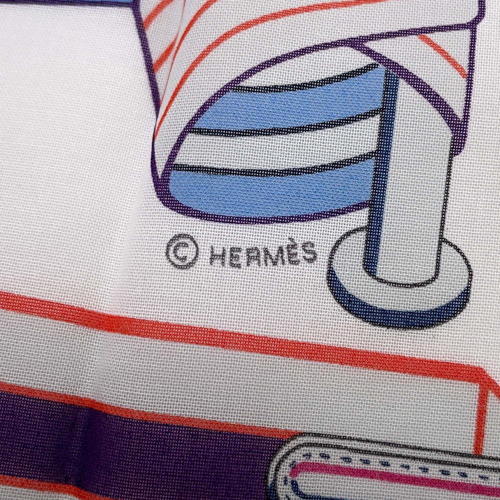 HERMES Handkerchief Sangle Ann Finesse CasaqueH241038G 01 Cotton 100%