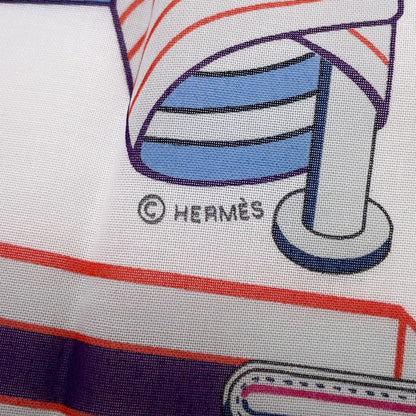 HERMES Handkerchief Sangle Ann Finesse CasaqueH241038G 01 Cotton 100%