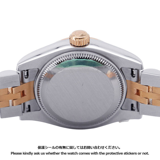 ROLEX Datejust W26mm Stainless Steel K18PG Meteorite Dial179171G