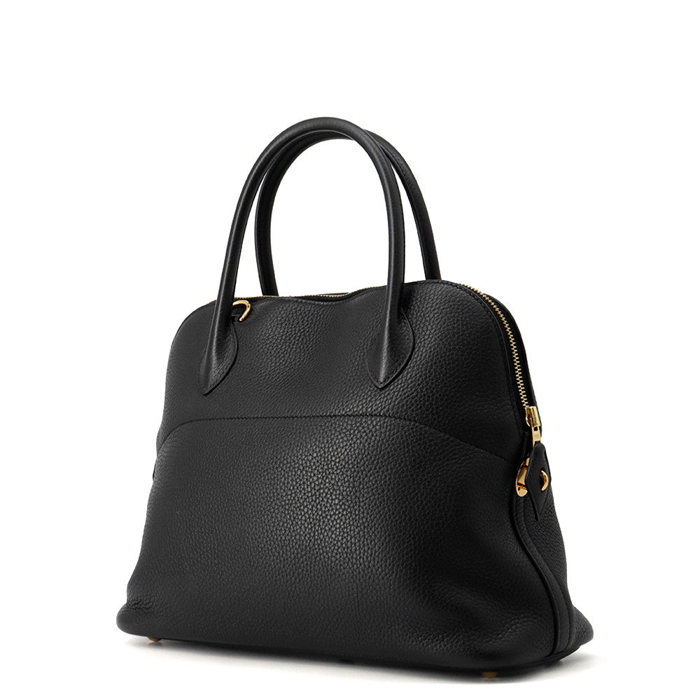 HERMES Bolide Black Taurillon Clemence Size 31