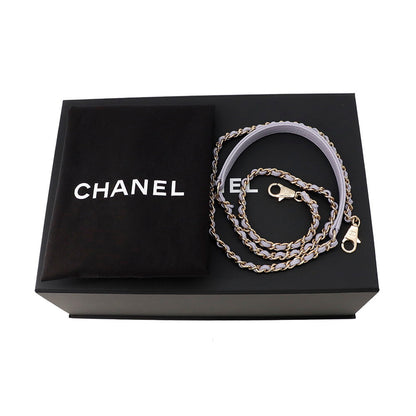 CHANEL Coco handle Light PurpleAS2215 Caviar Leather Size XXS