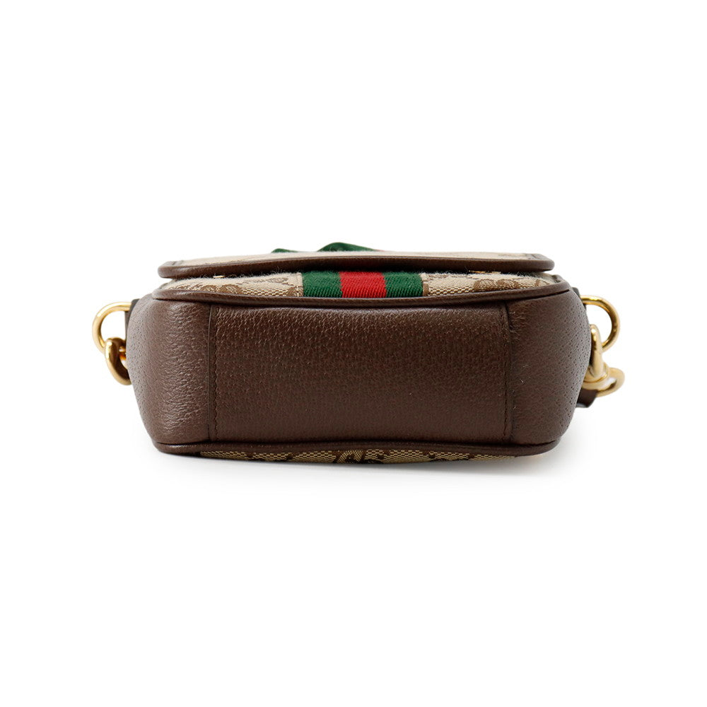 GUCCI GUCCI x Palace Cherie Line Shoulder Bag Beige723142 GG Canvas Leather