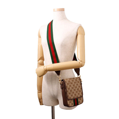 GUCCI GUCCI x Palace Cherie Line Shoulder Bag Beige723142 GG Canvas Leather