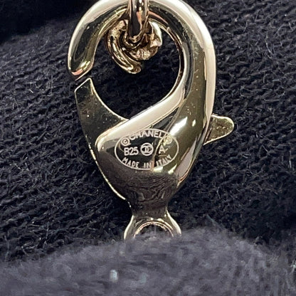 CHANEL CC Logo Coin NecklaceABG026 Gold Plated Rhinestone