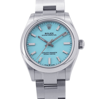 ROLEX Oyster Perpetual 31 W31mm Stainless Steel Turquise Blue Dial277200
