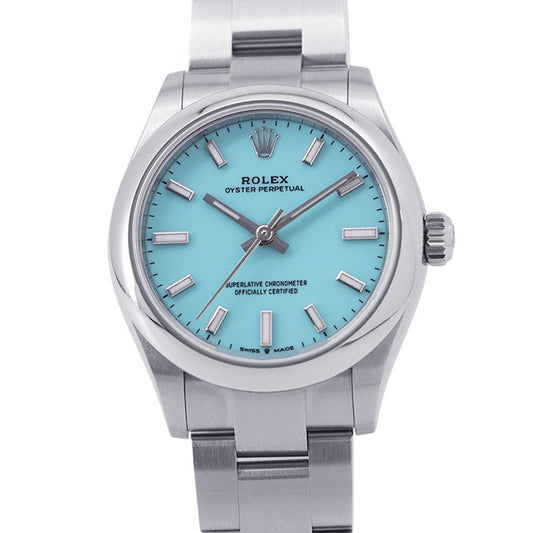 ROLEX Oyster Perpetual 31 W31mm Stainless Steel Turquise Blue Dial277200