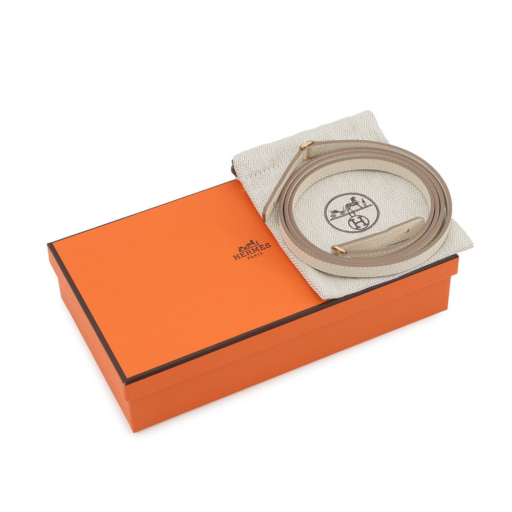 HERMES Kelly Long Wallet To Go Craie Epsom