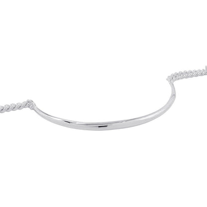 HERMES BoucleSellier Inflexible Necklace Size PM/44 SV925